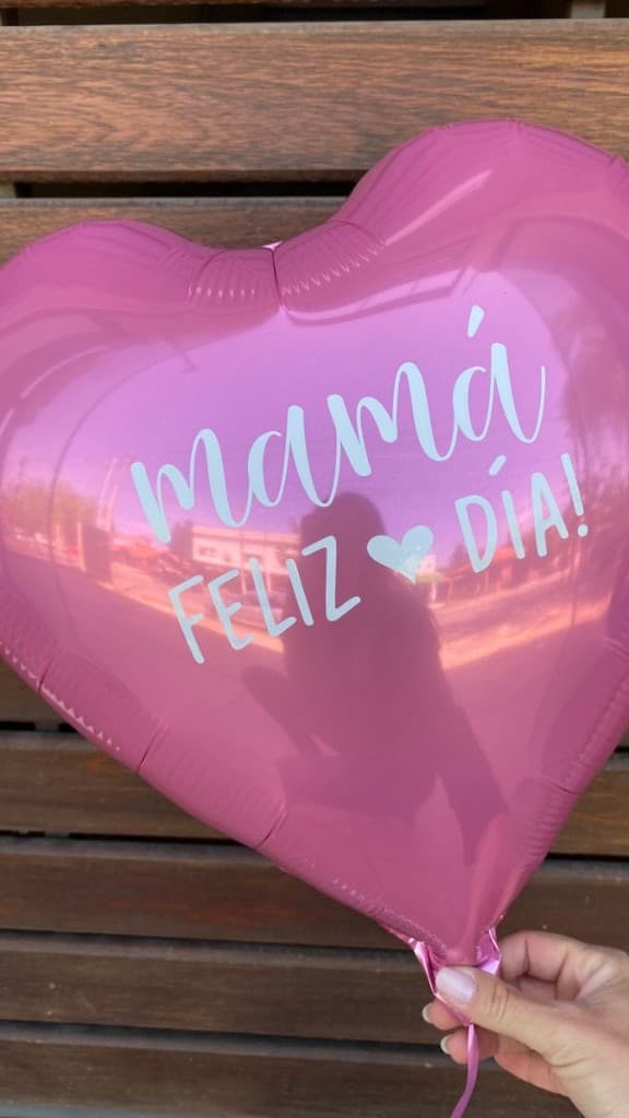 Globo foil personalizado para complementar el desayuno