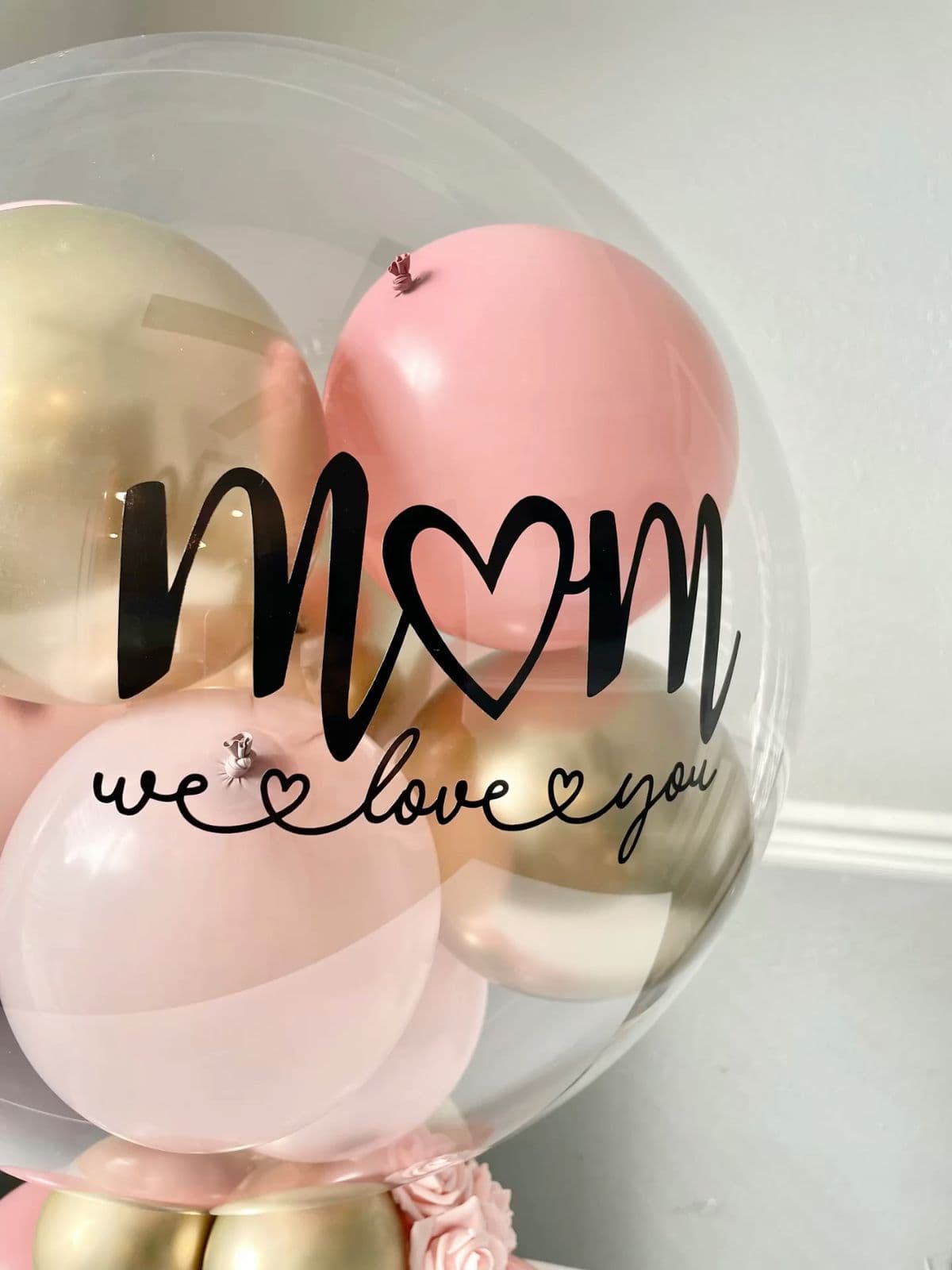 Globo burbuja personalizado para regalo