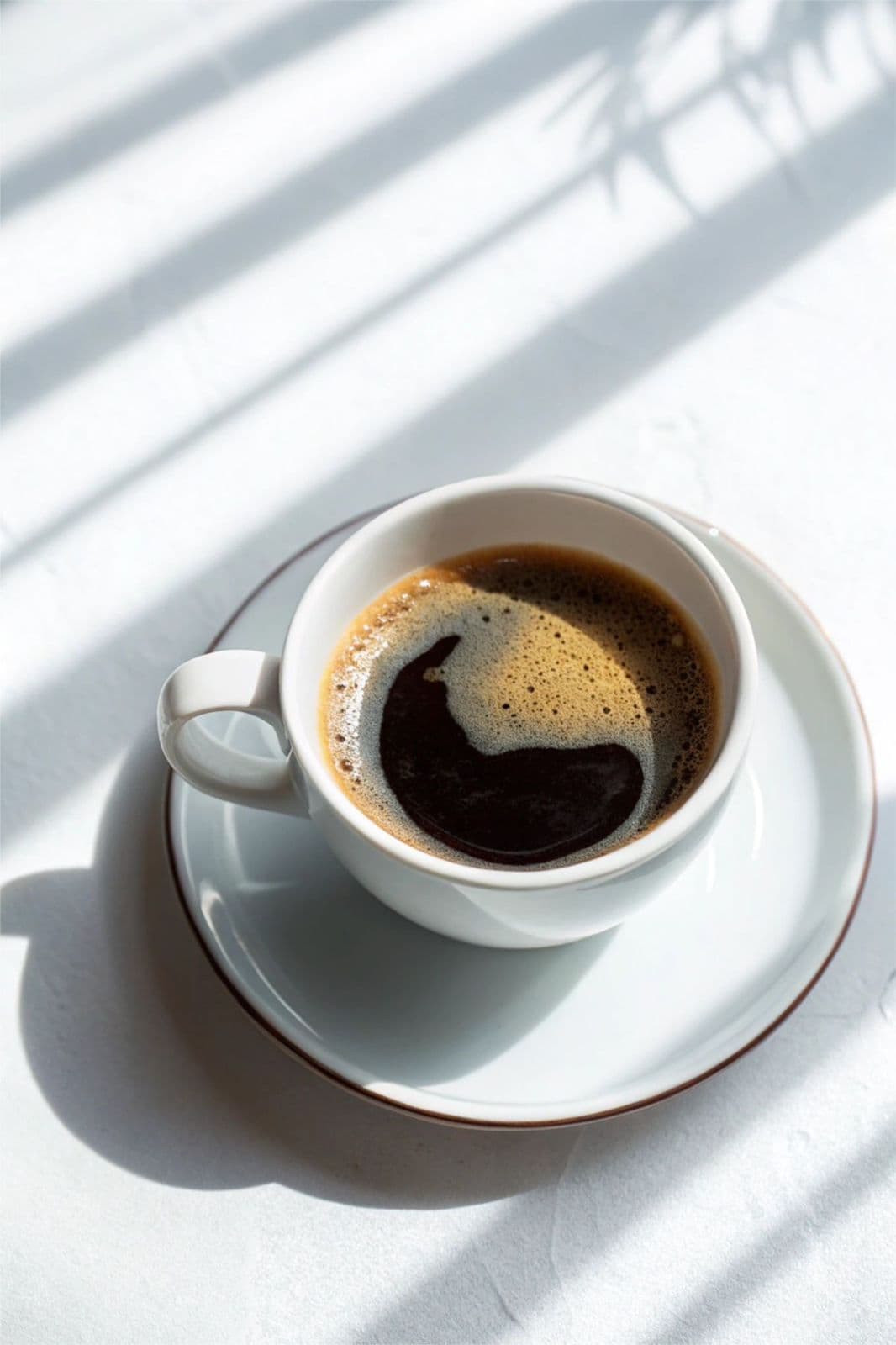 Café y regalo Harmony Of Love en la mesa